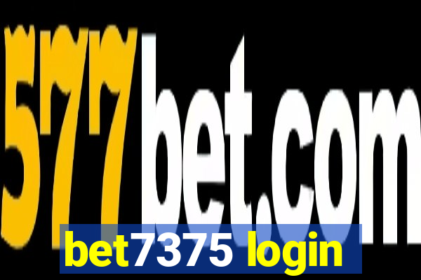 bet7375 login